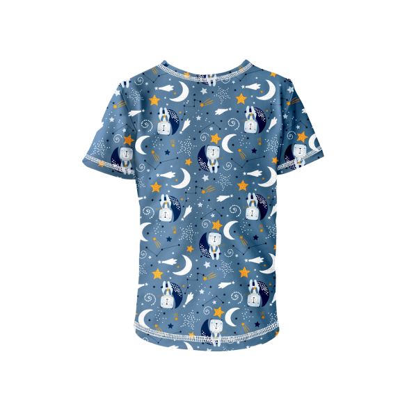 Kurzärmeliges Kinder T-Shirt, BEARS ON THE MOON
